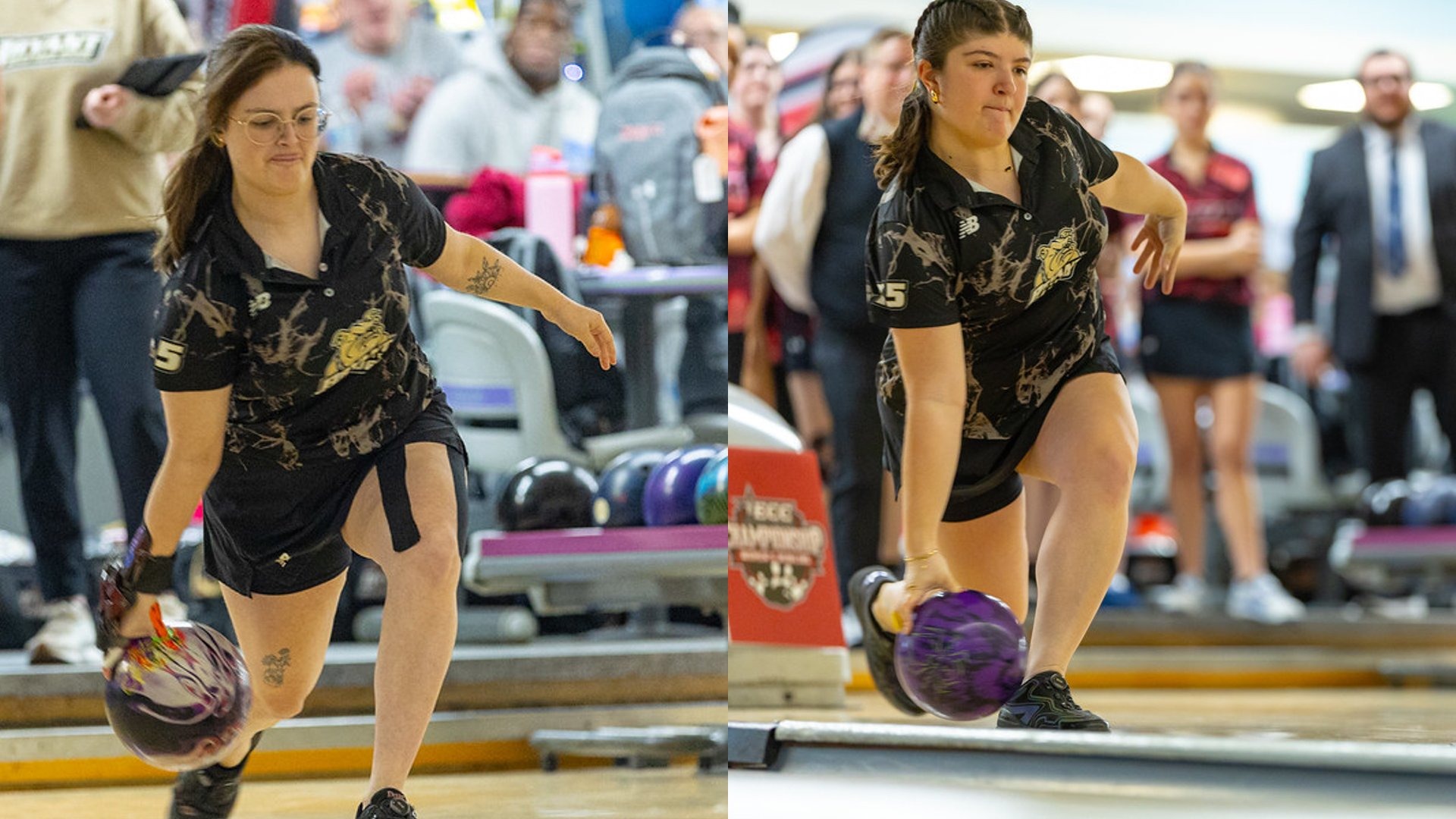 Hillman and Lewis All-ECC Champ team