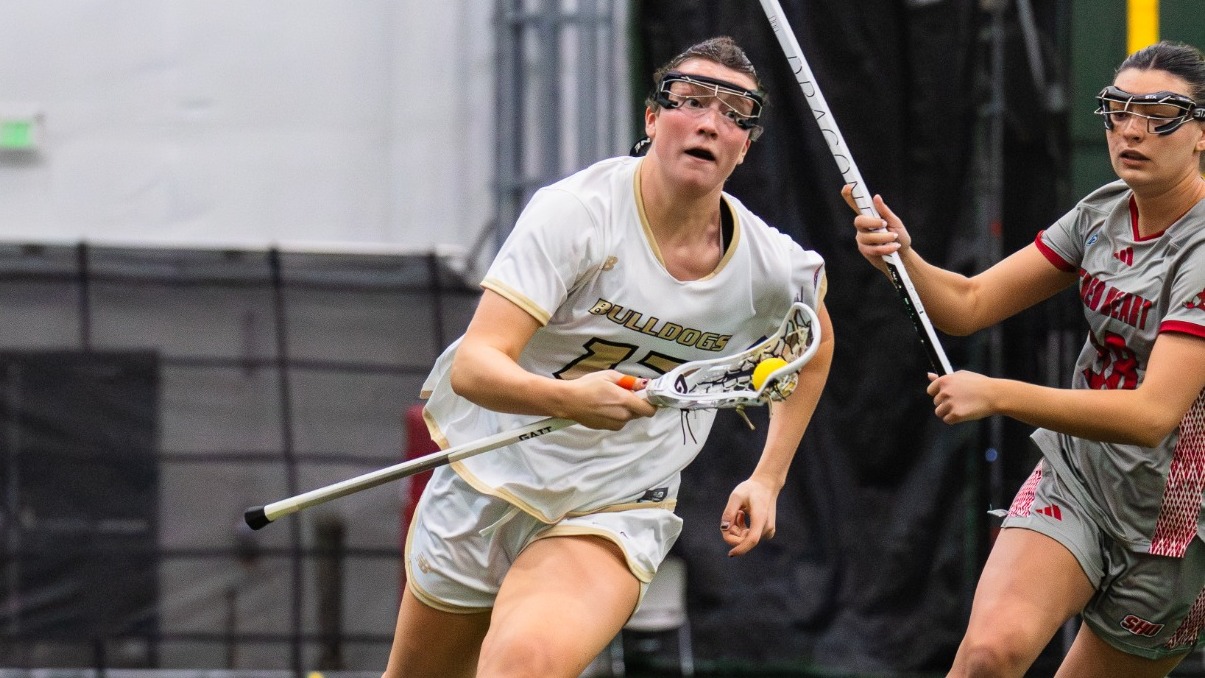 Riley O'Mara runs upfield against SHU