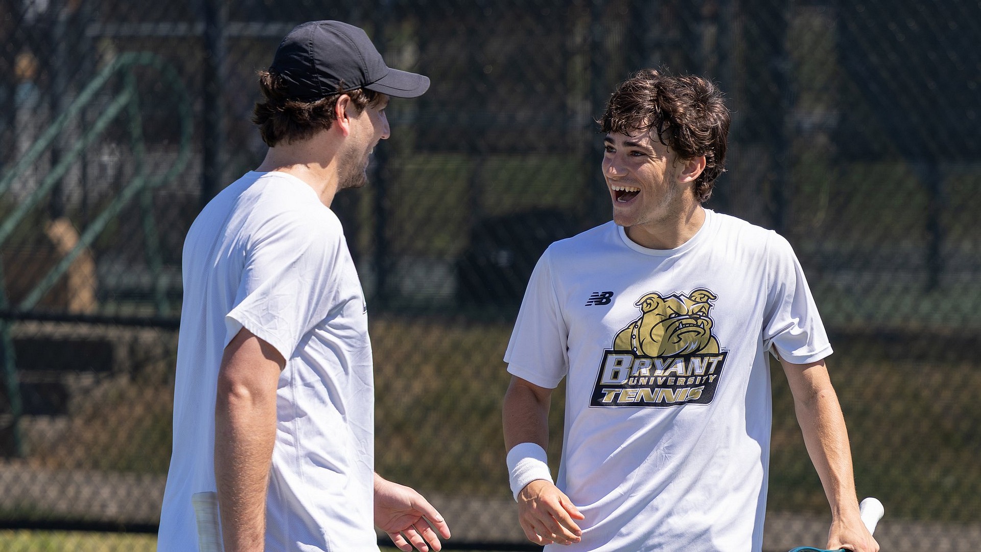 Daniel Baquero and Miguel Machado at Big South tournament