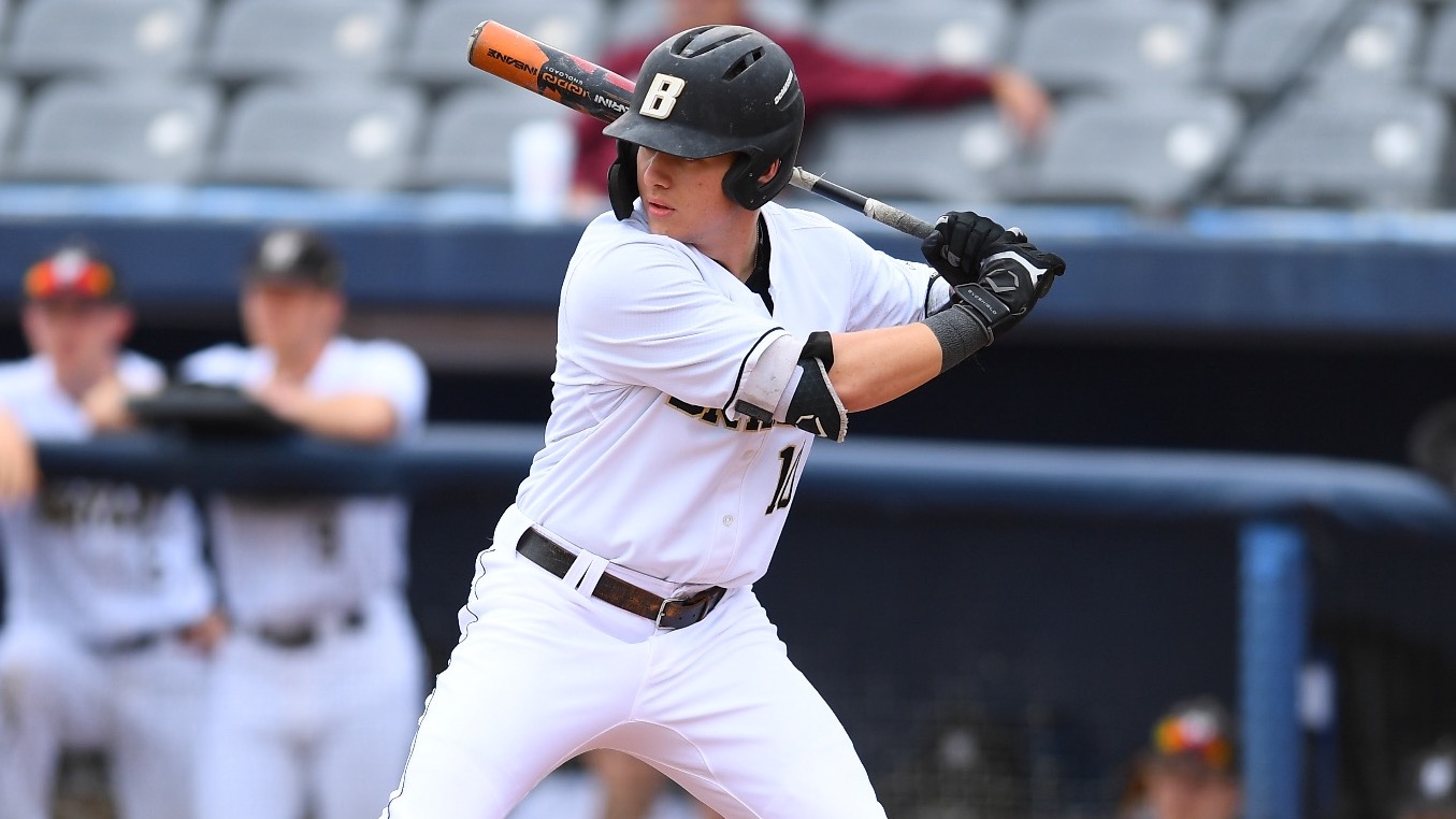 Ryan ward awaits a pitch in a game 