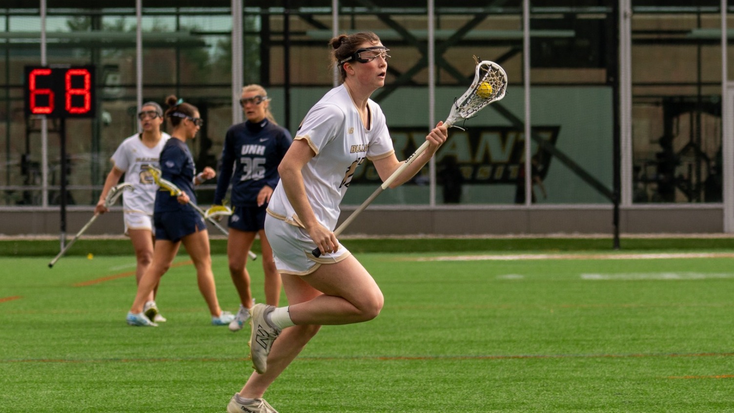 Riley O'Mara Runs with the ball vs UNH