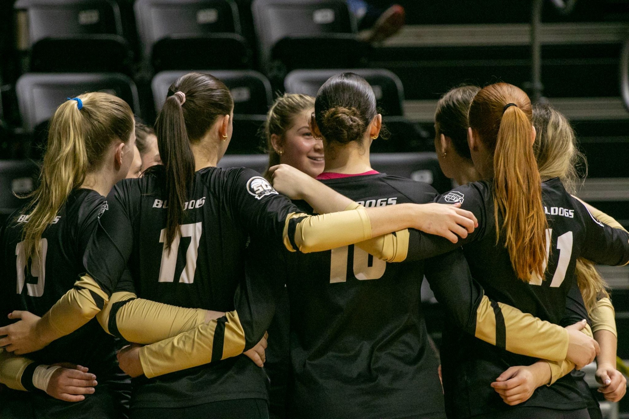 Volleyball Huddle 