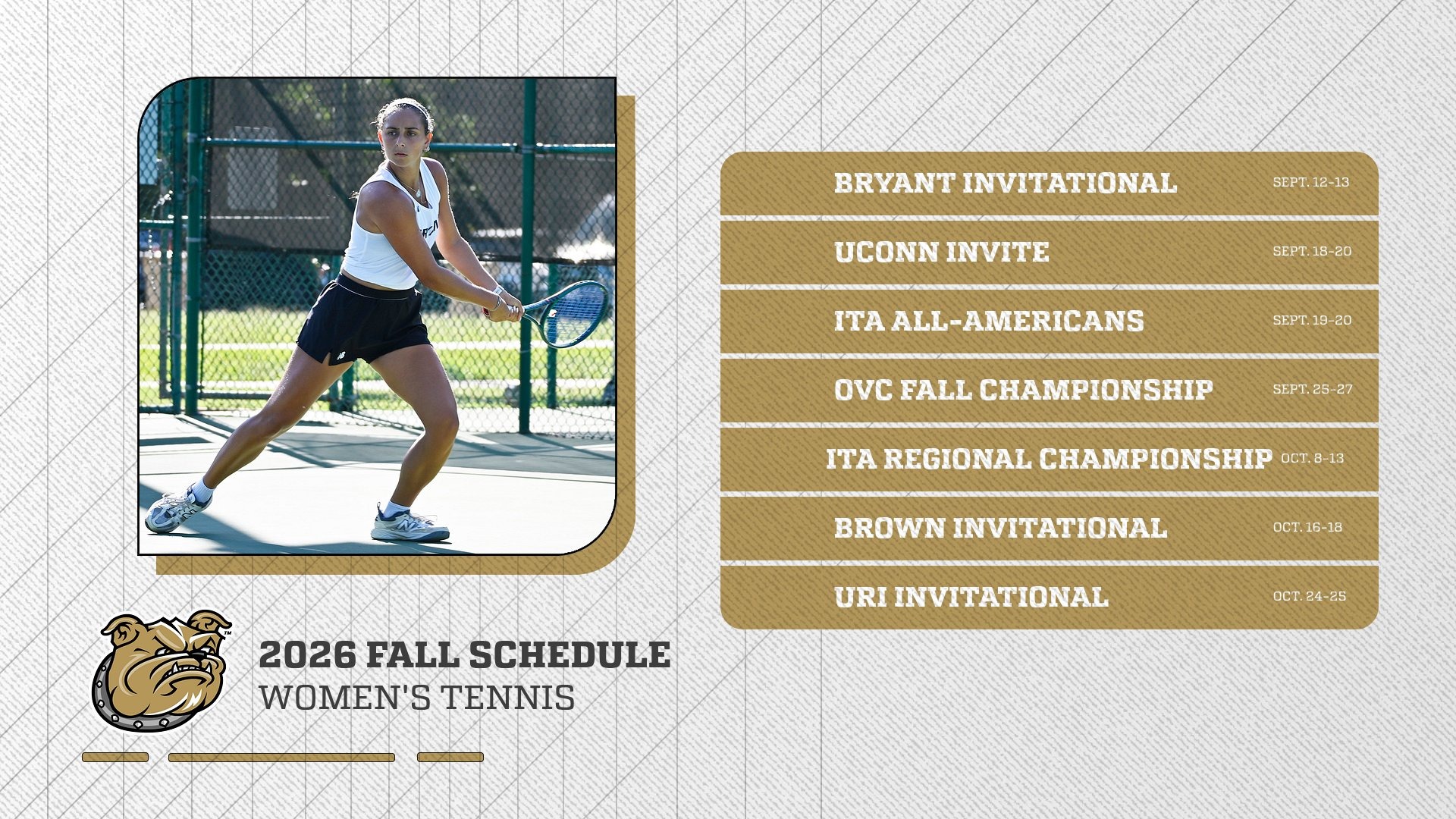 WTEN FALL 2026 SCHEDULE
