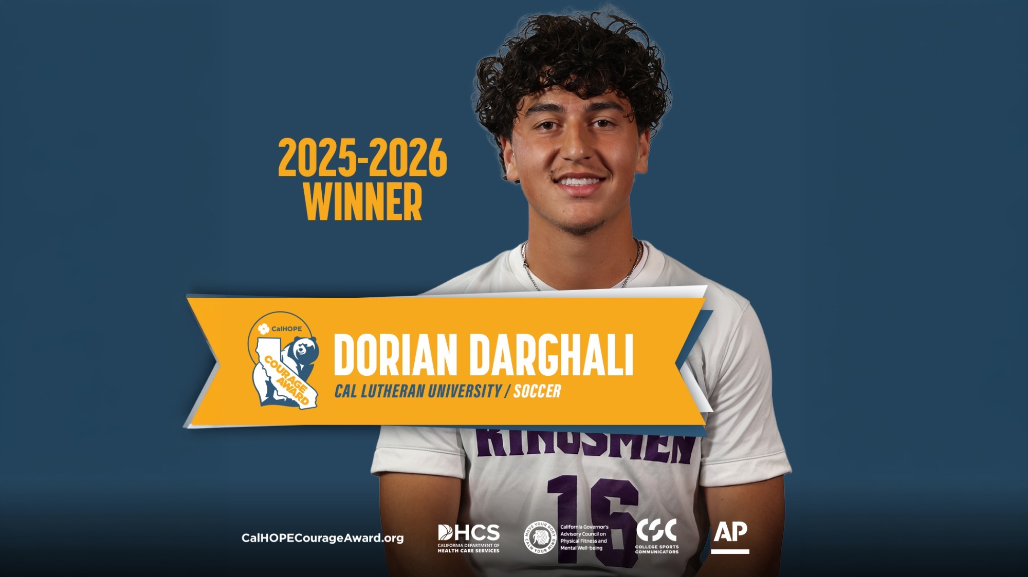 dorian darghali calhope courage award 2026