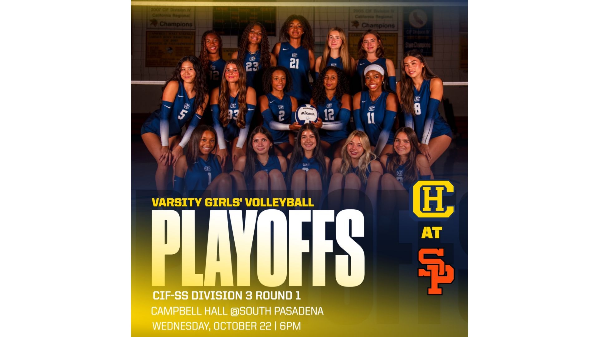 Girls Volleyball Round 1