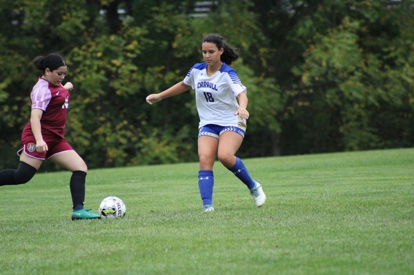 Castanzo with the ball