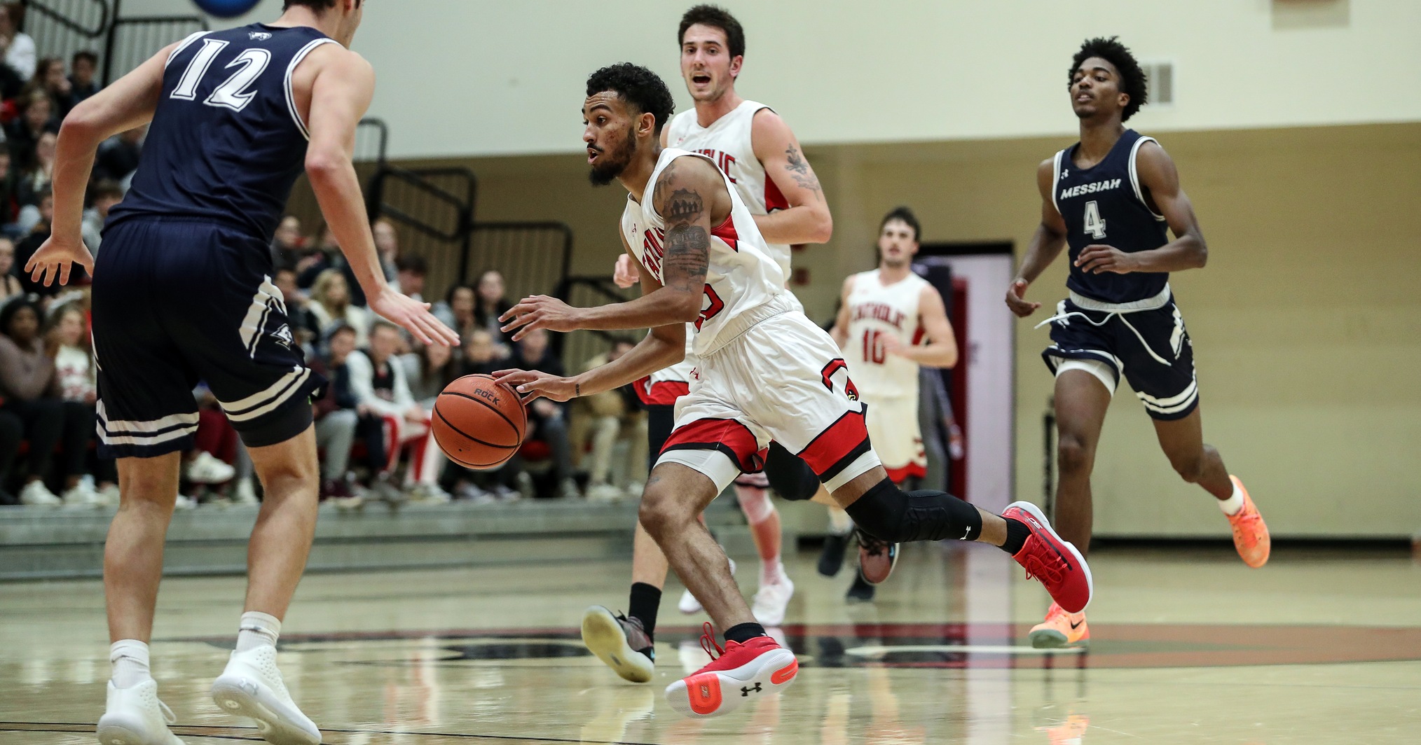 Cards Drop First Landmark Road Game at Elizabethtown Catholic