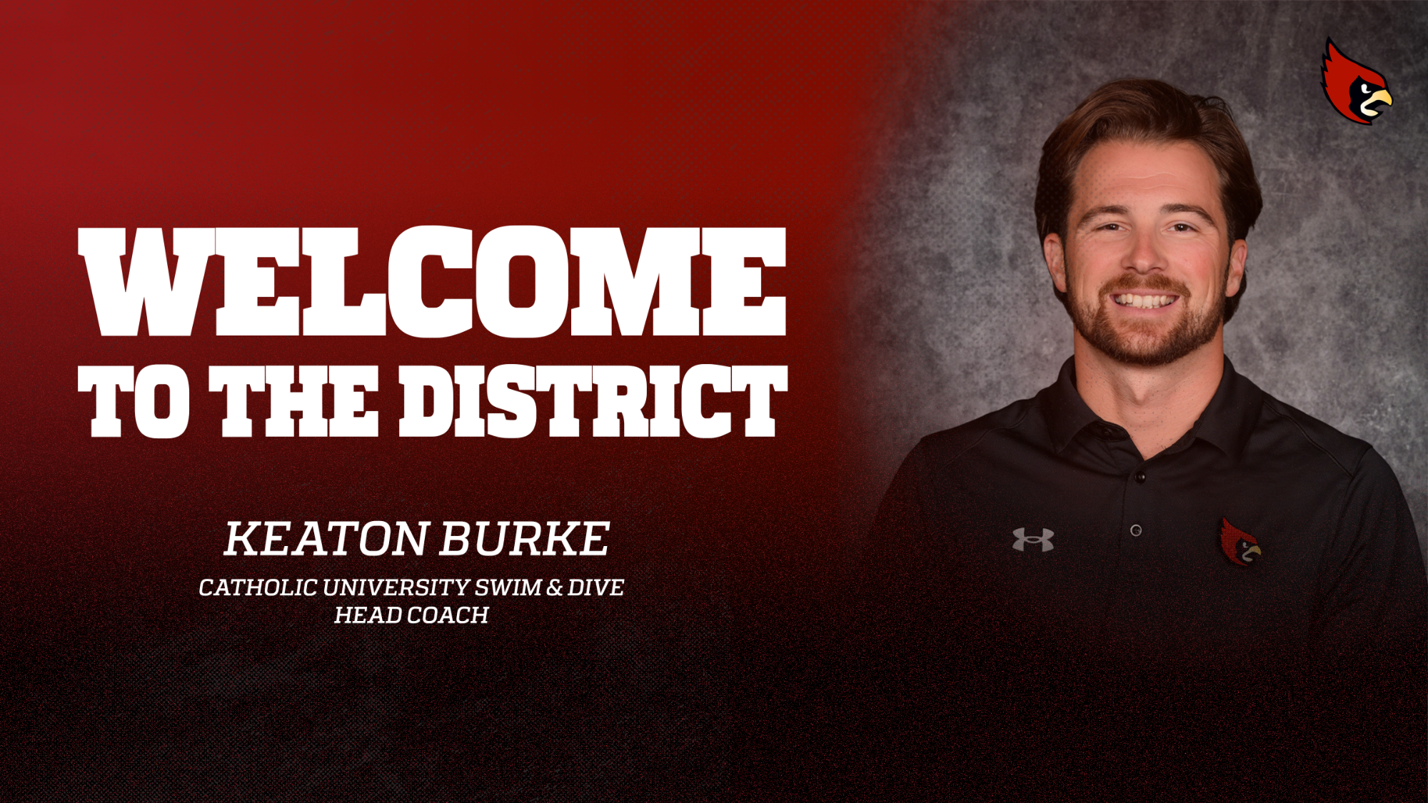 Keaton Burke Welcome with Shirt logo