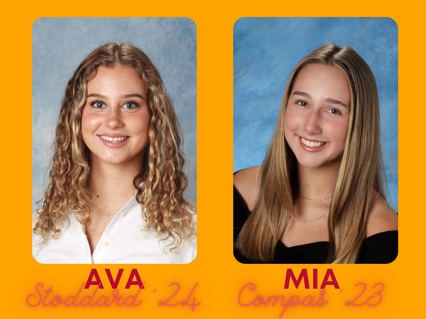 Stoddard '24 & Compas '23 Athletes of the Week