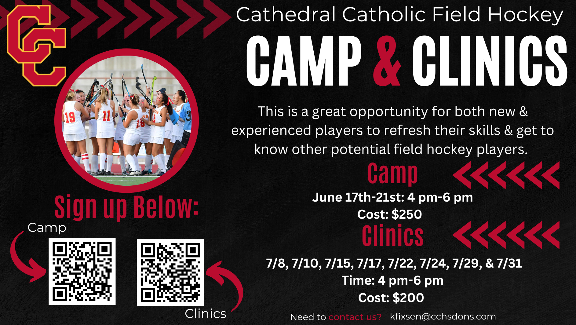 Field Hockey Camp and Clinics
