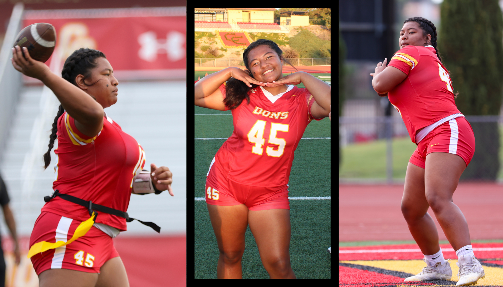 Sina Talataina '25 Flag Football UT Article