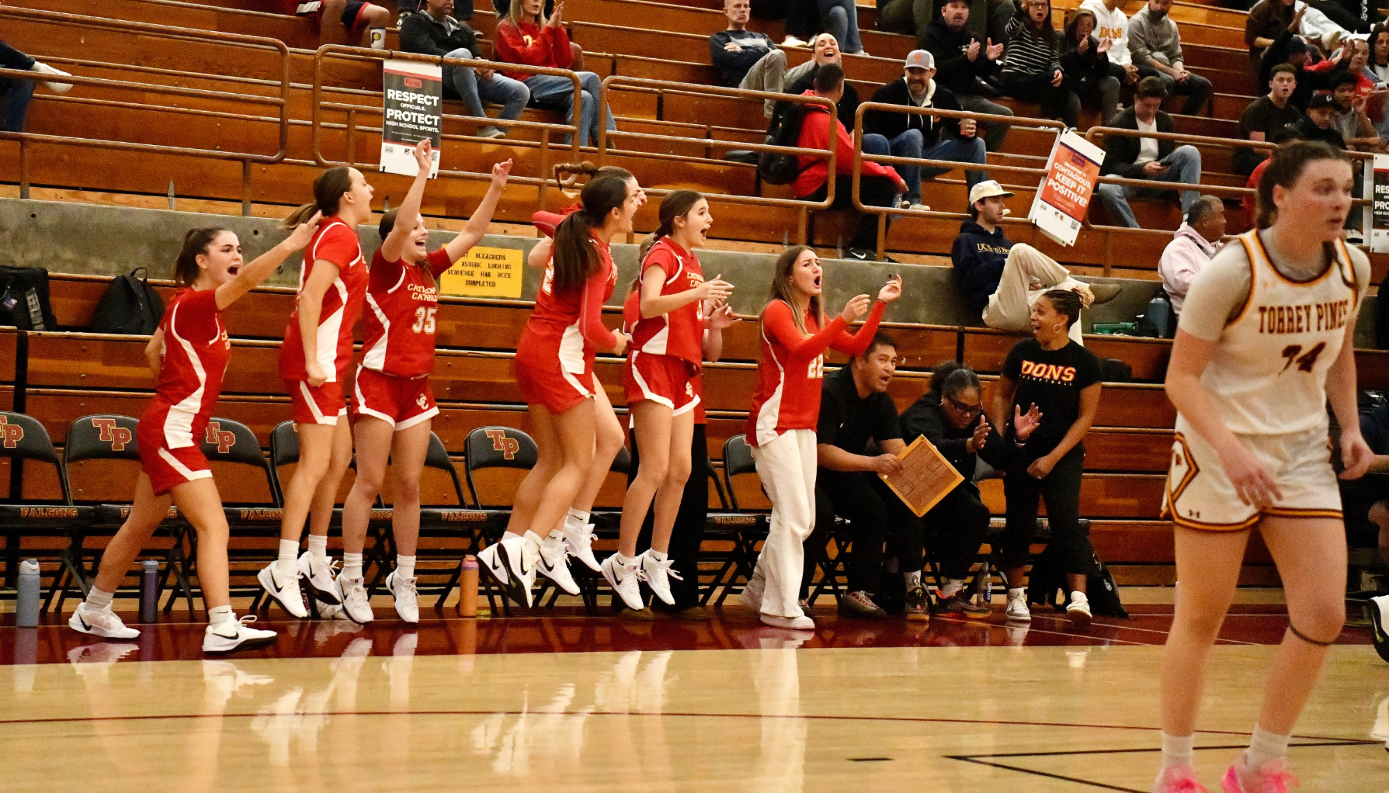 GBball vs Torrey Pines Celebration