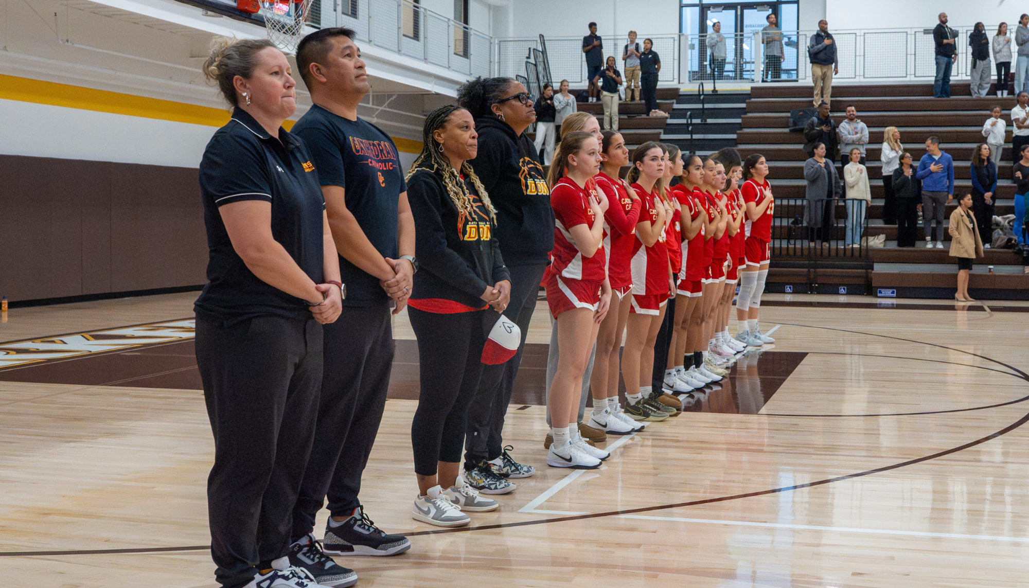Girls basketball Pregame Shot 25.26