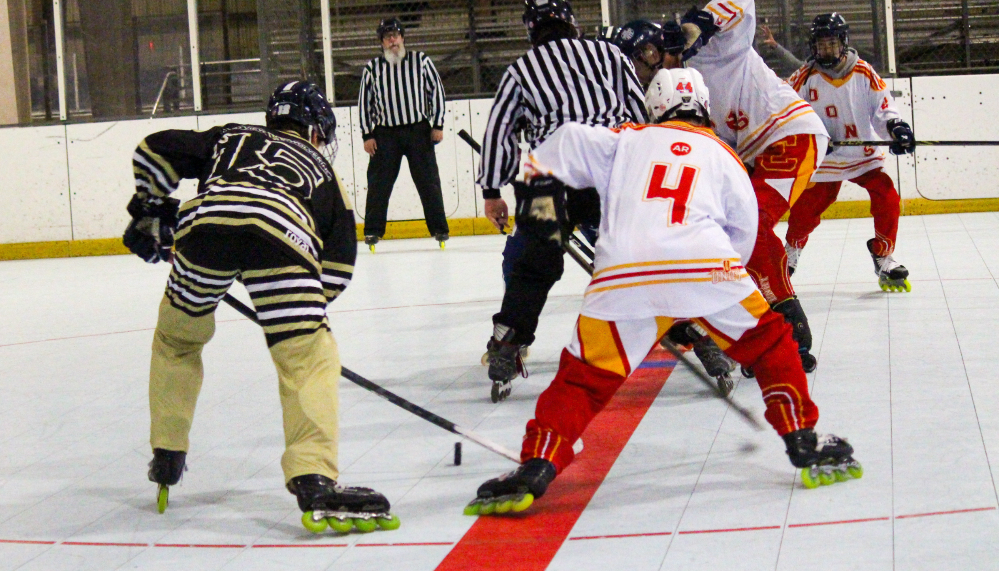 Roller Hockey action 2.19.26