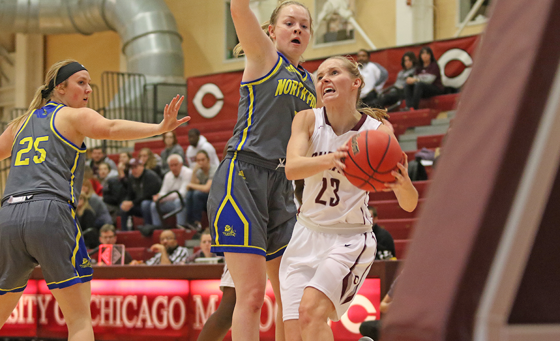 UChicago Women's Basketball Rolls North Park 7836 University of Chicago