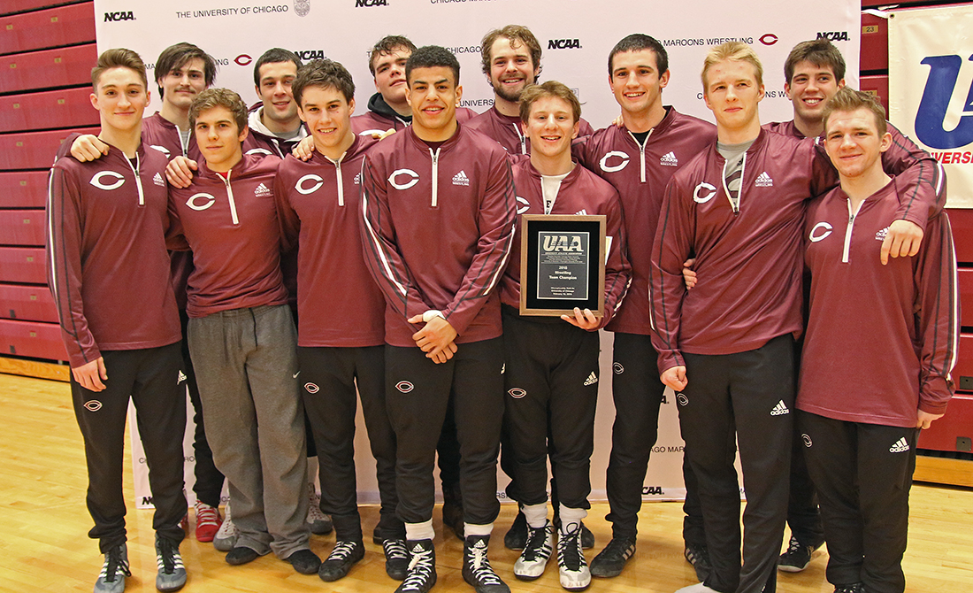 UChicago Wrestling Recaptures UAA Team Championship University of Chicago