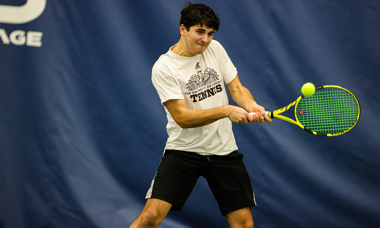 No. 1 Men's Tennis Cruises to 90 Defeat of North Central University