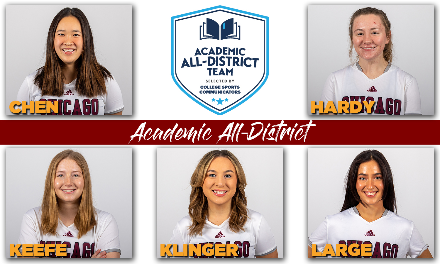 UChicago Women's Lacrosse Lands Five On Academic AllDistrict List