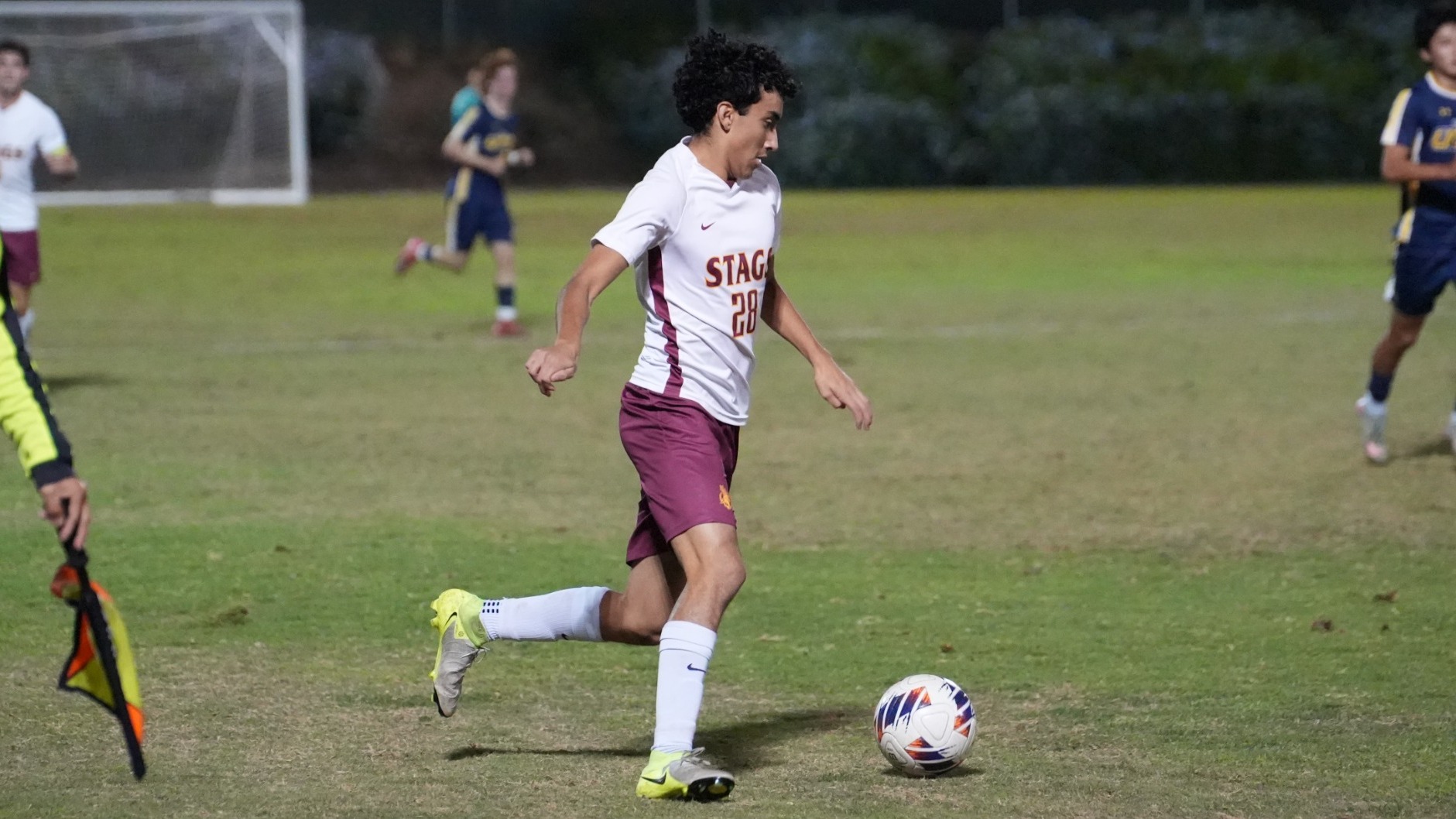 Nico McKee dribbling