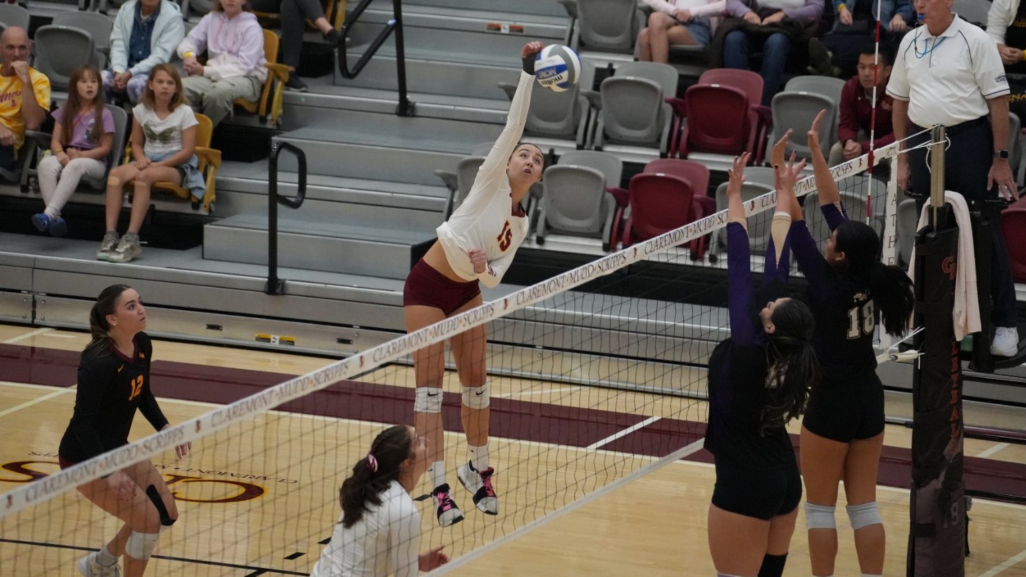 Brooke McKee attacking