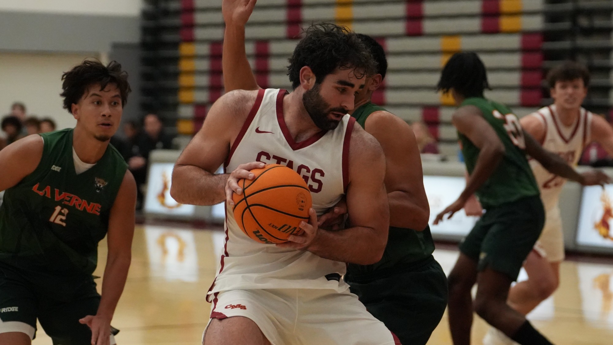 Cahal Connolly making a post move