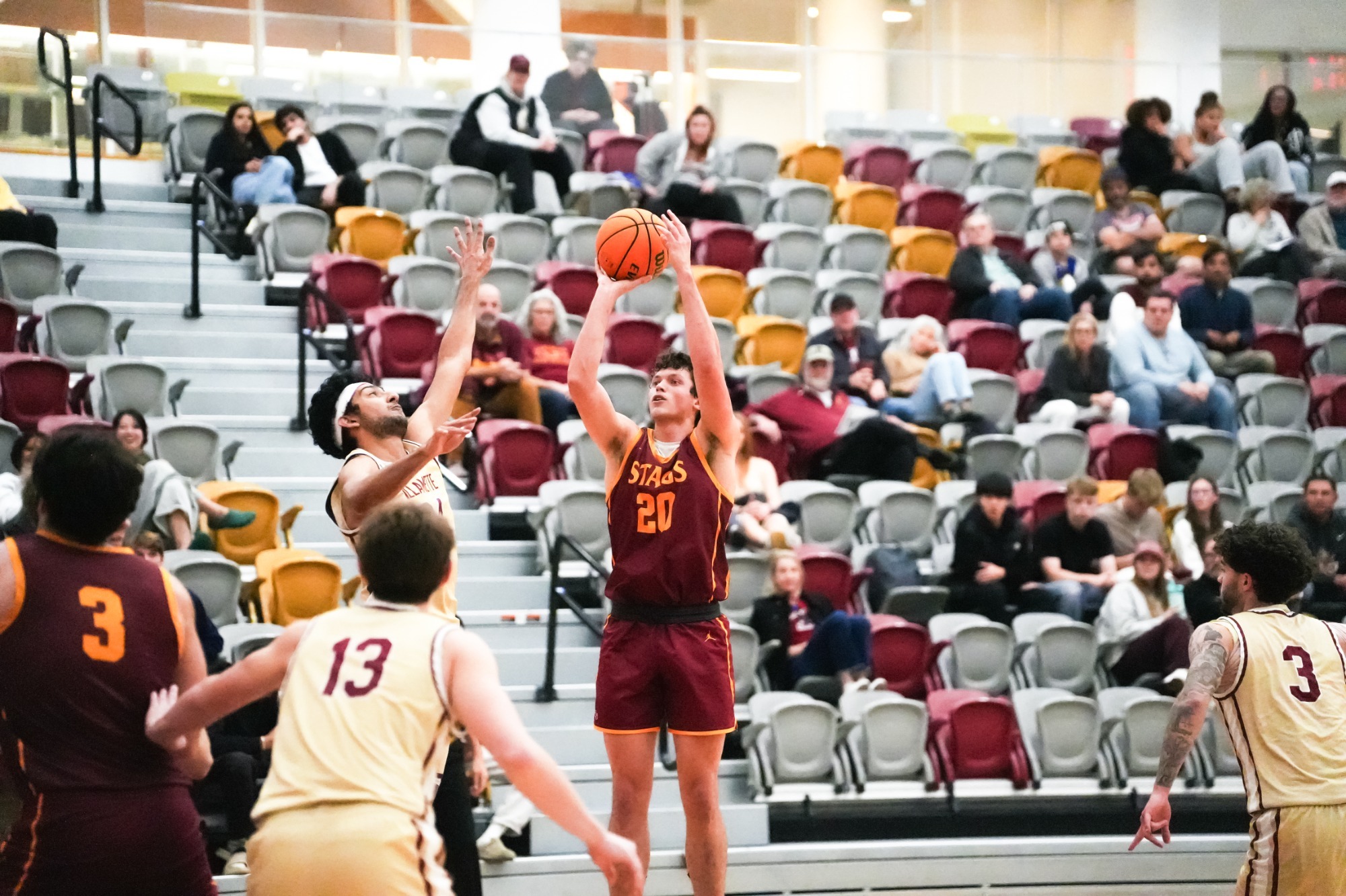 Joey Kennedy shooting a jumper