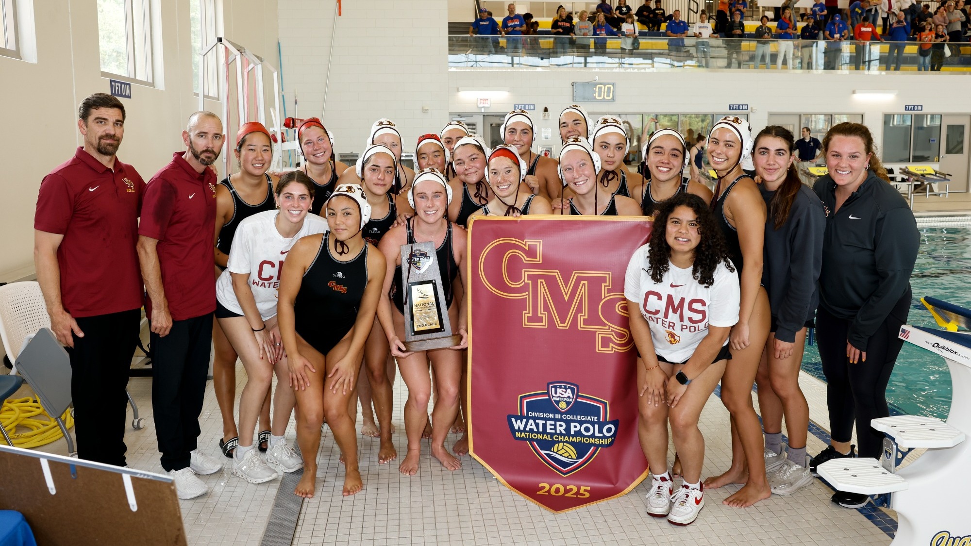 CMS Women's Water Polo team shot