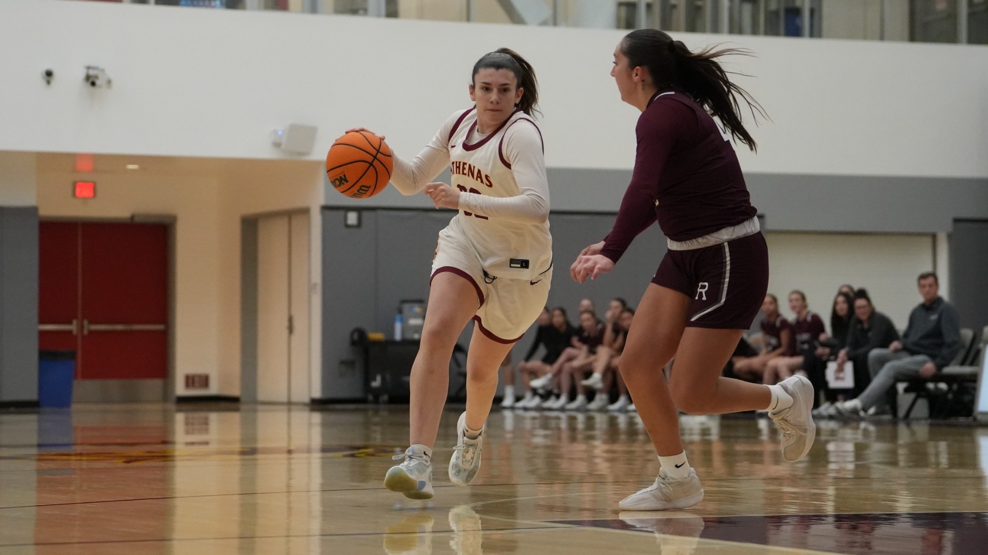 Katie Resendiz dribbling