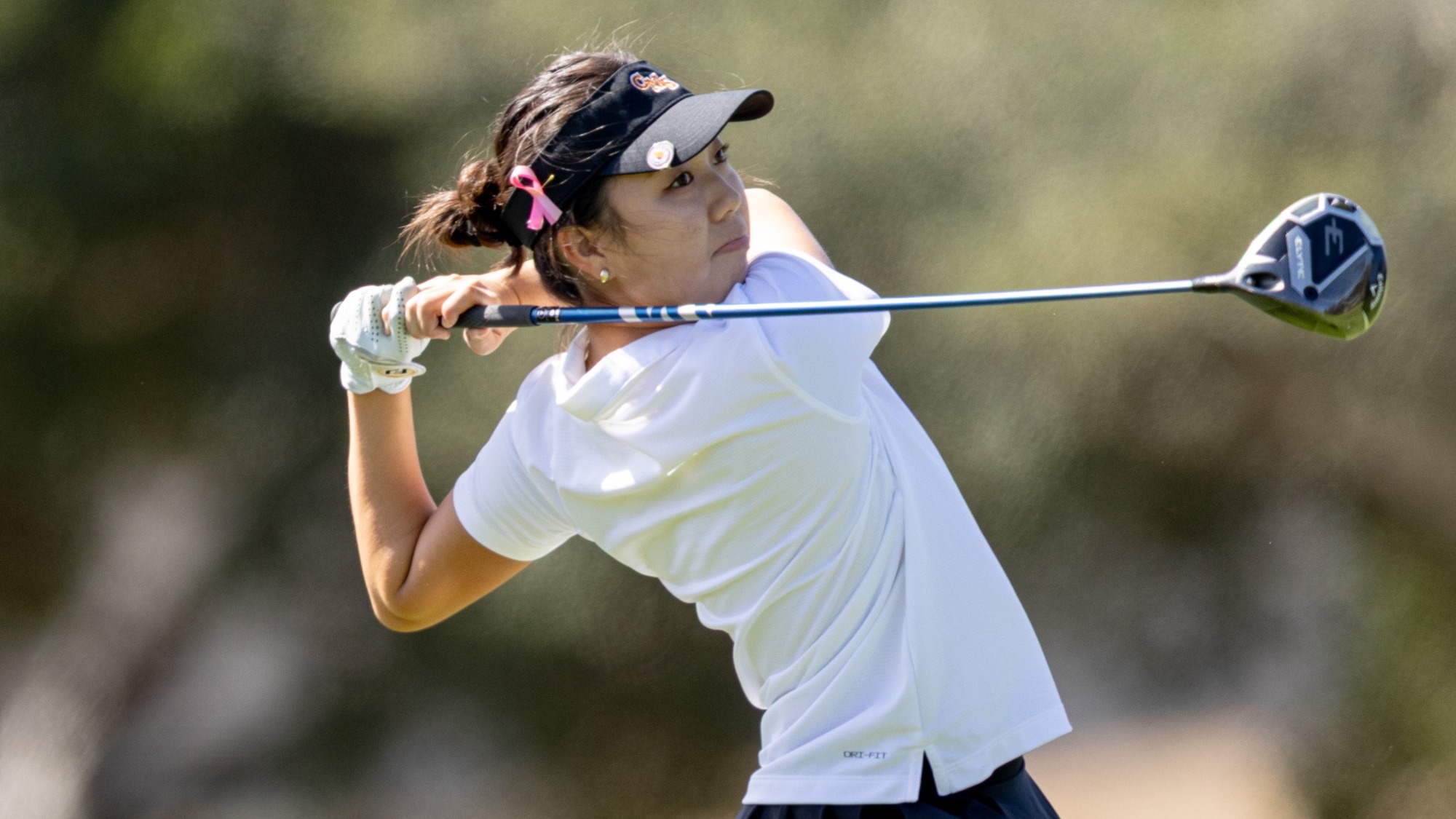 Charlene Woo tee shot