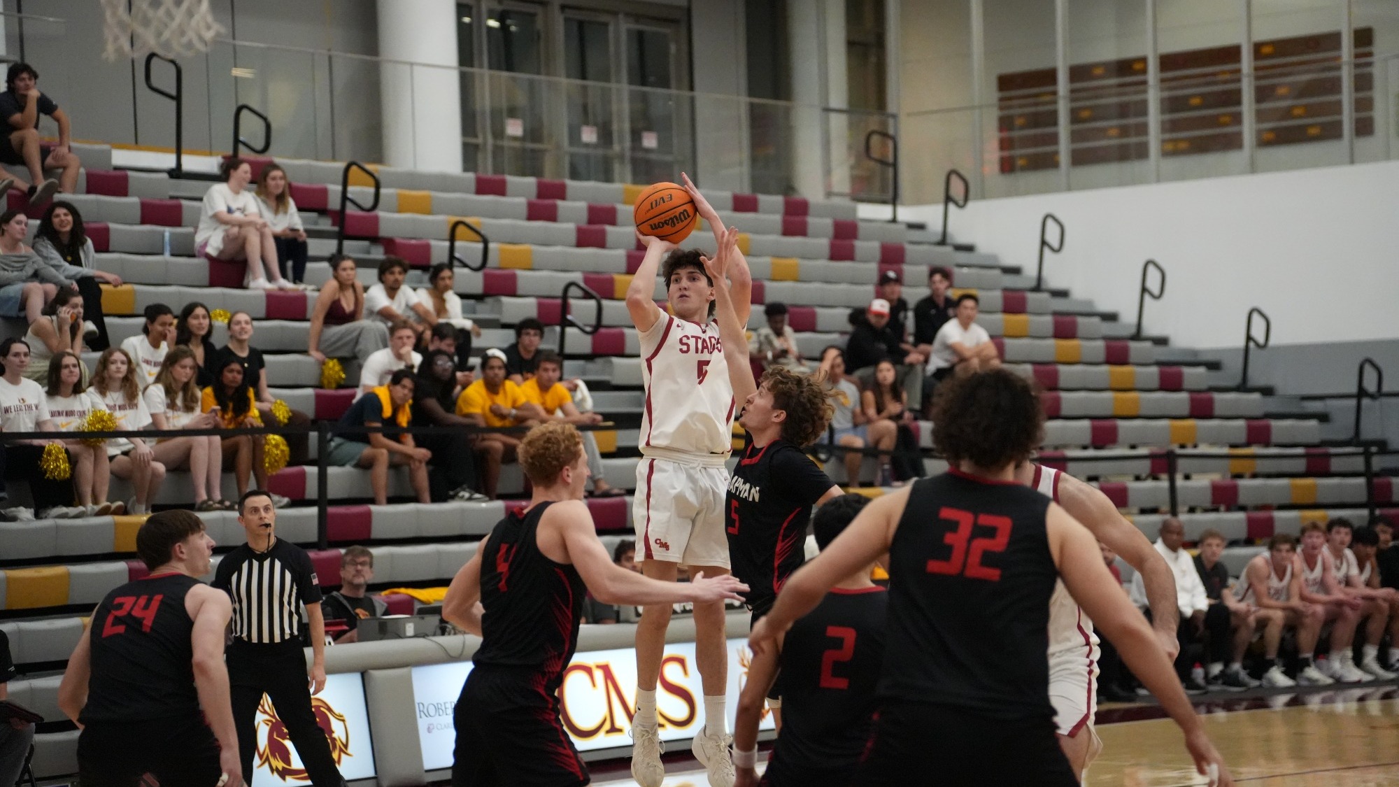 Reid Jones shooting a jumper