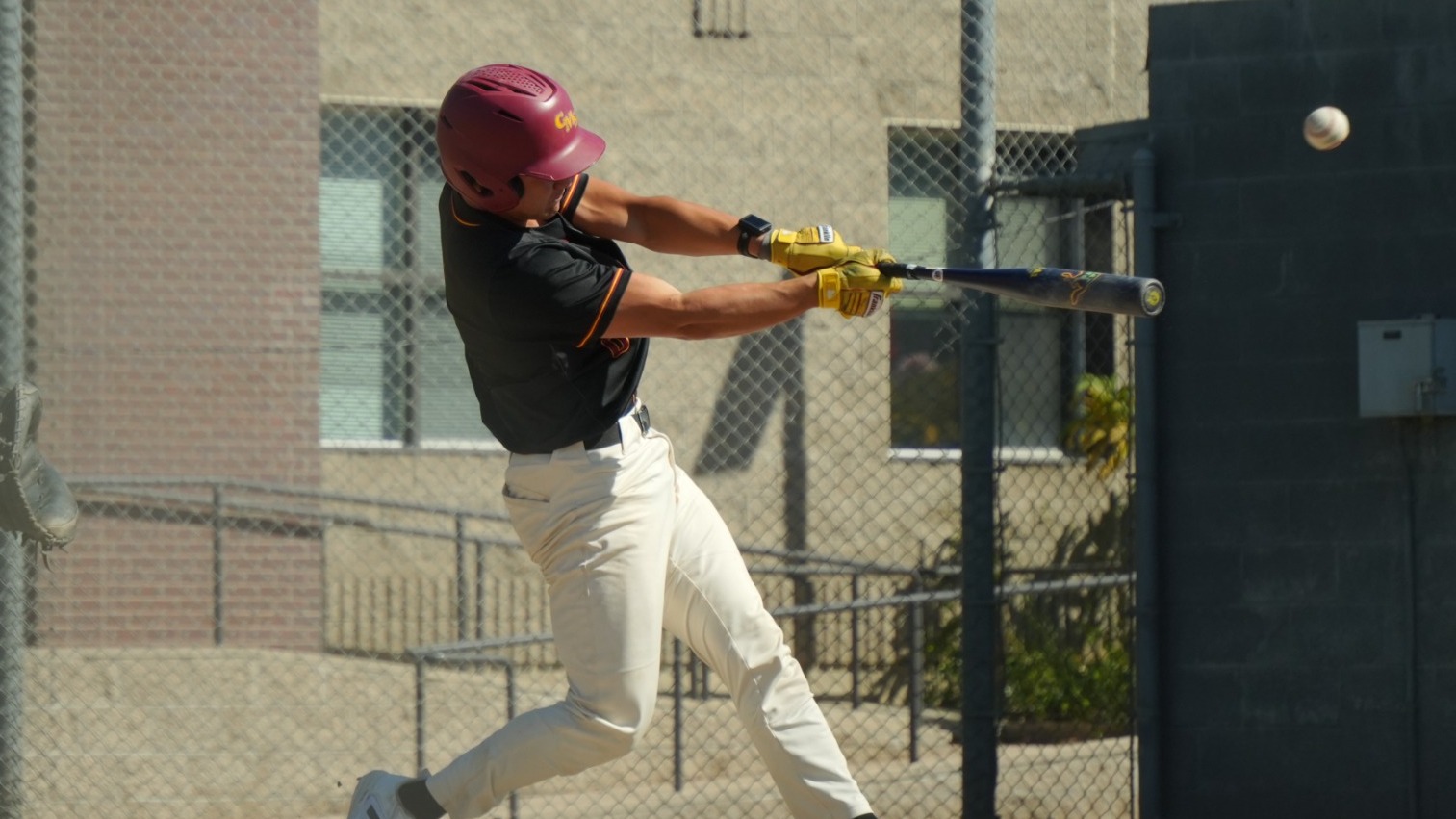 Max Pemberton hitting