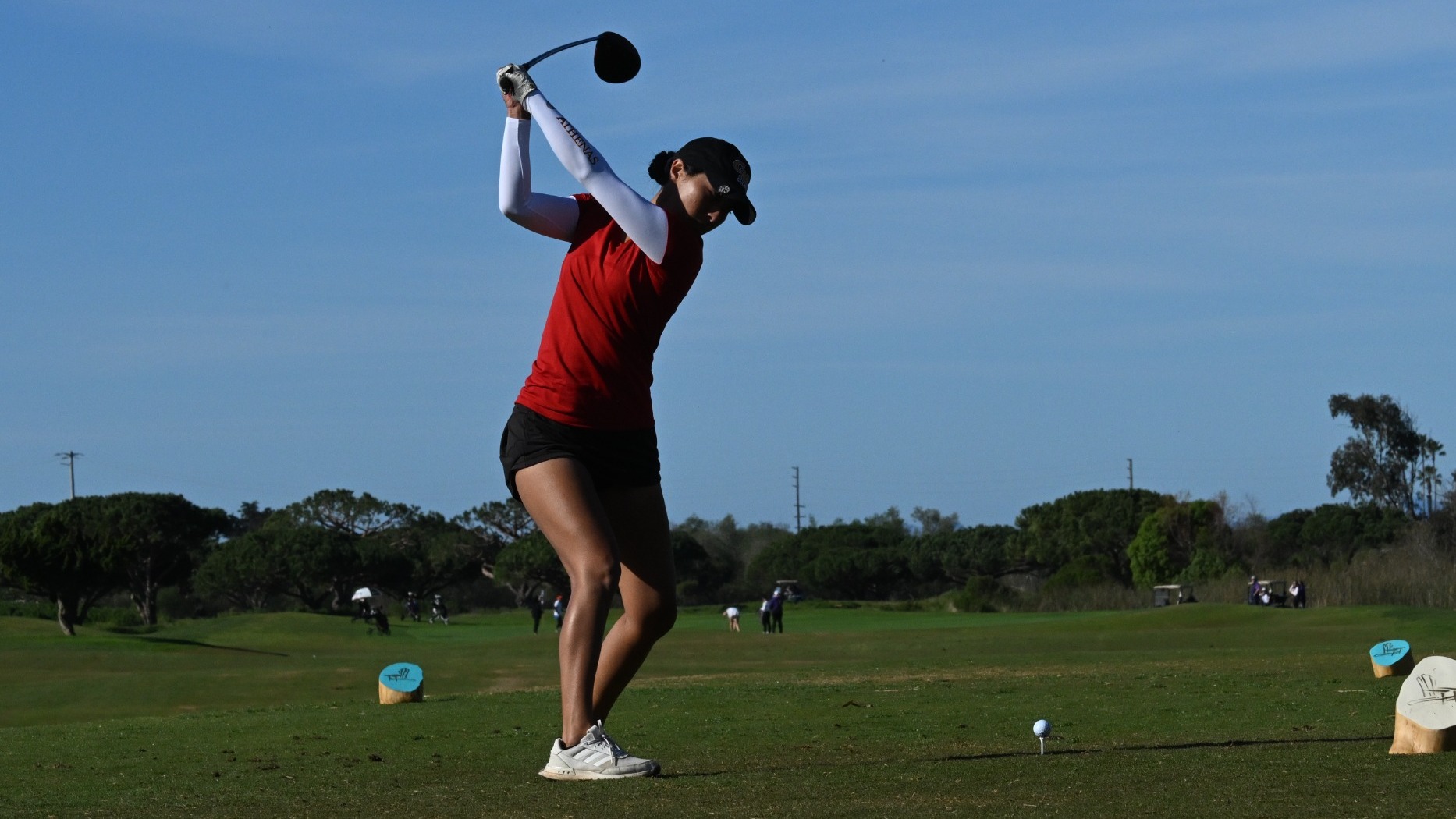 Alisa Ching tee shot