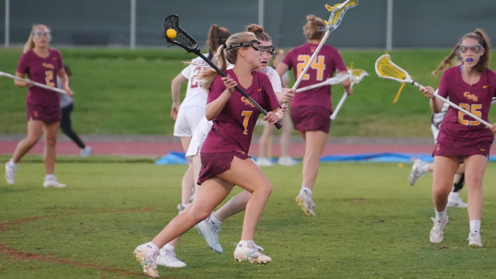 Grace Minturn attacking