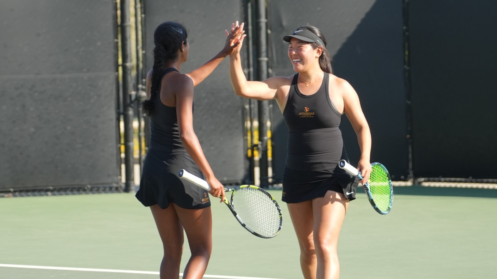 Rebecca Kong and Ananya Sriniketh celebration