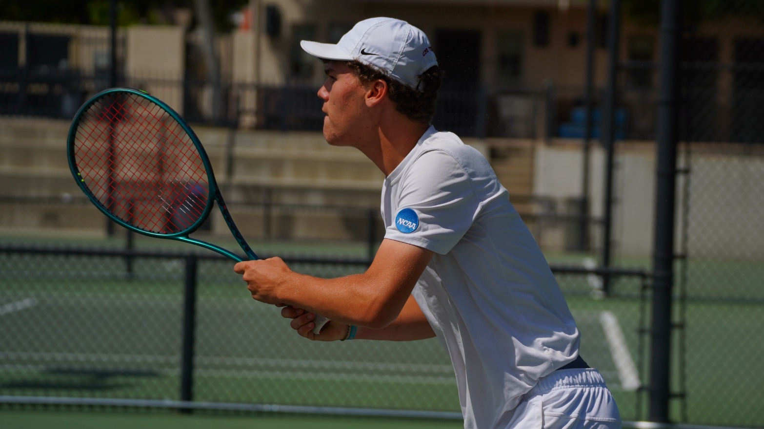 Henry Wilson awaiting a shot