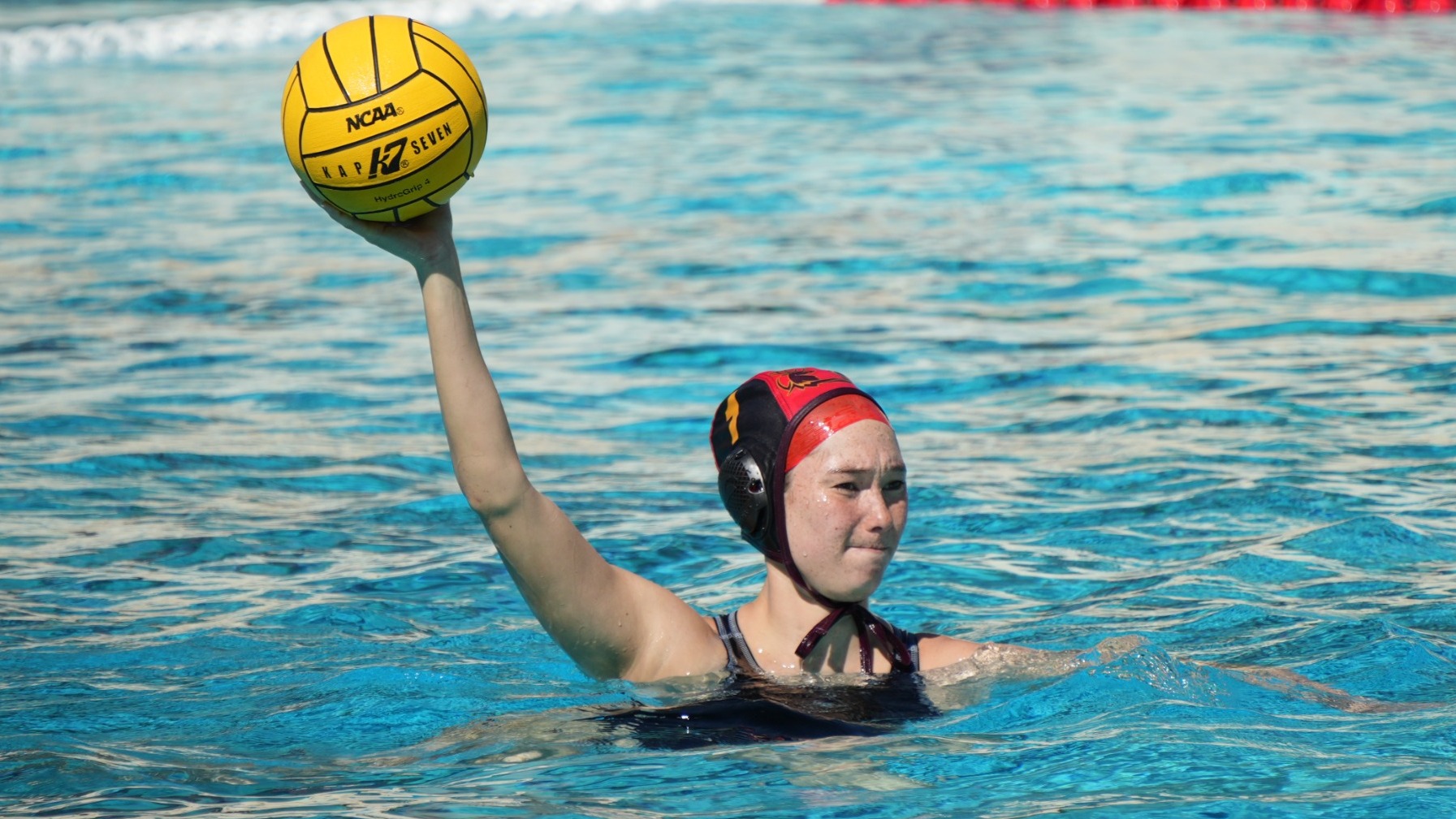 Mason Spencer throwing the ball
