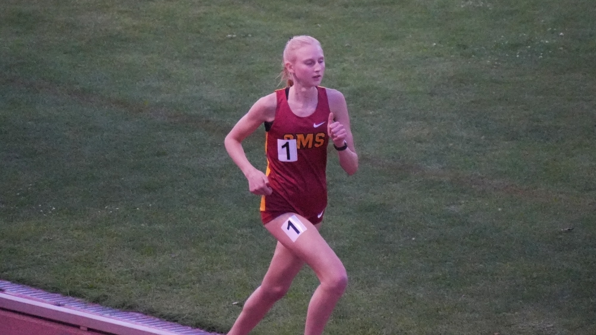 Hope Dragseth running