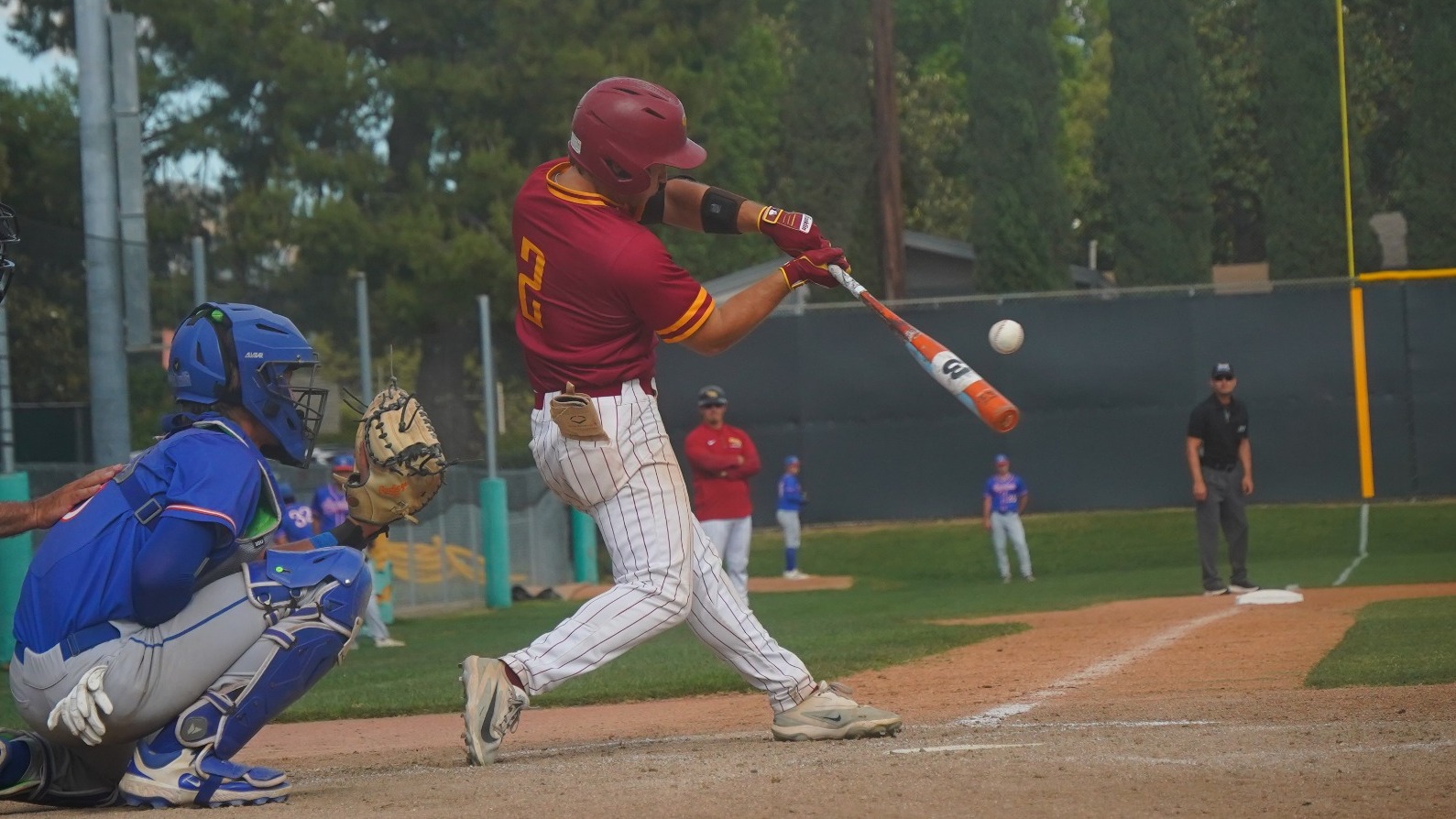 Blaise Heher hitting