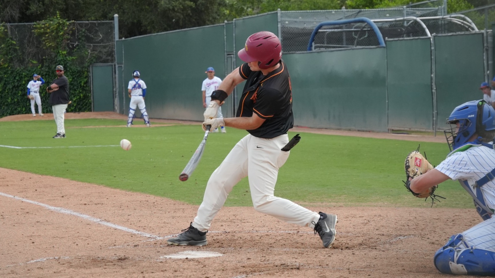 Bryce Didrickson hitting