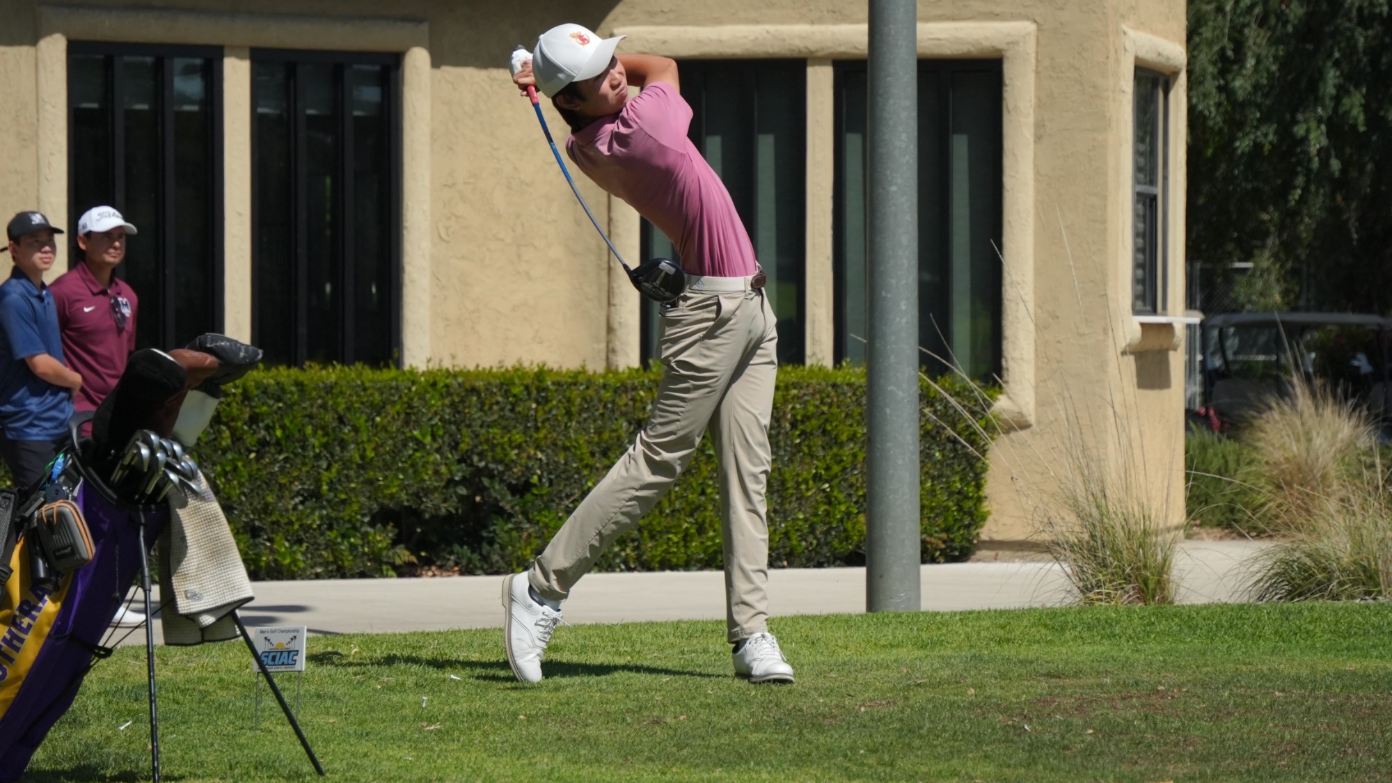 Samson Li tee shot