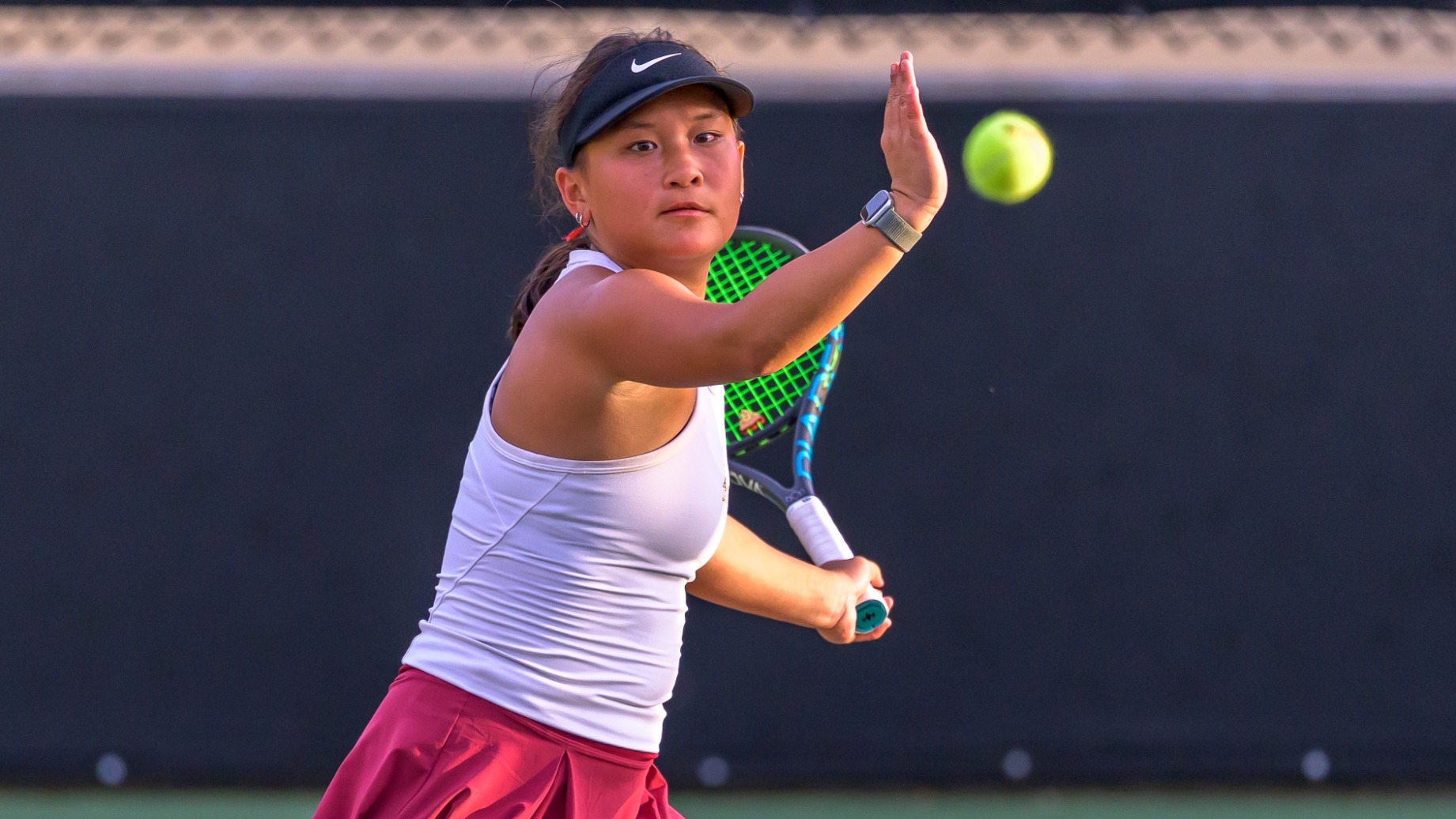 Georgia Garrett forehand