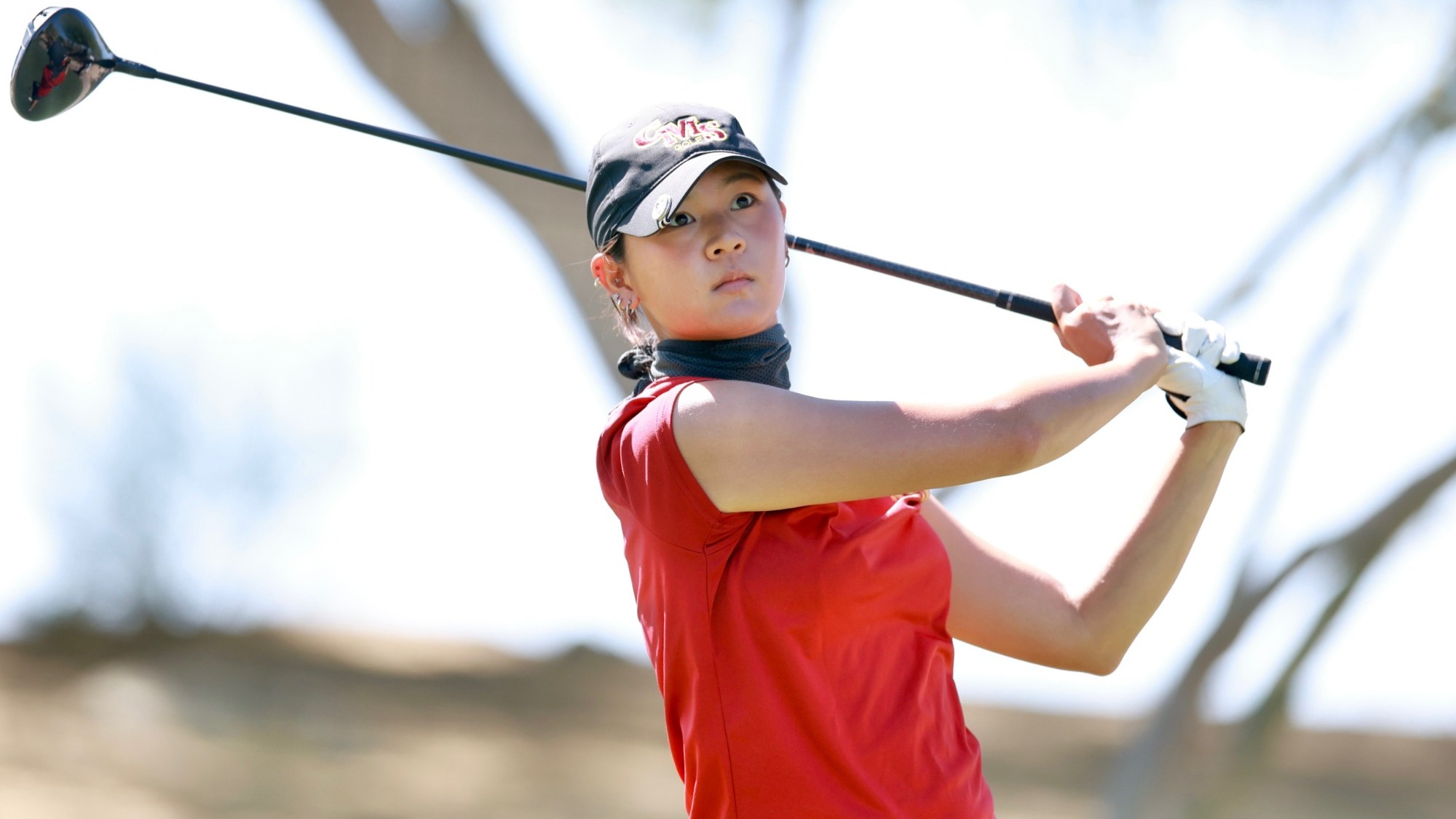Esther Lee tee shot