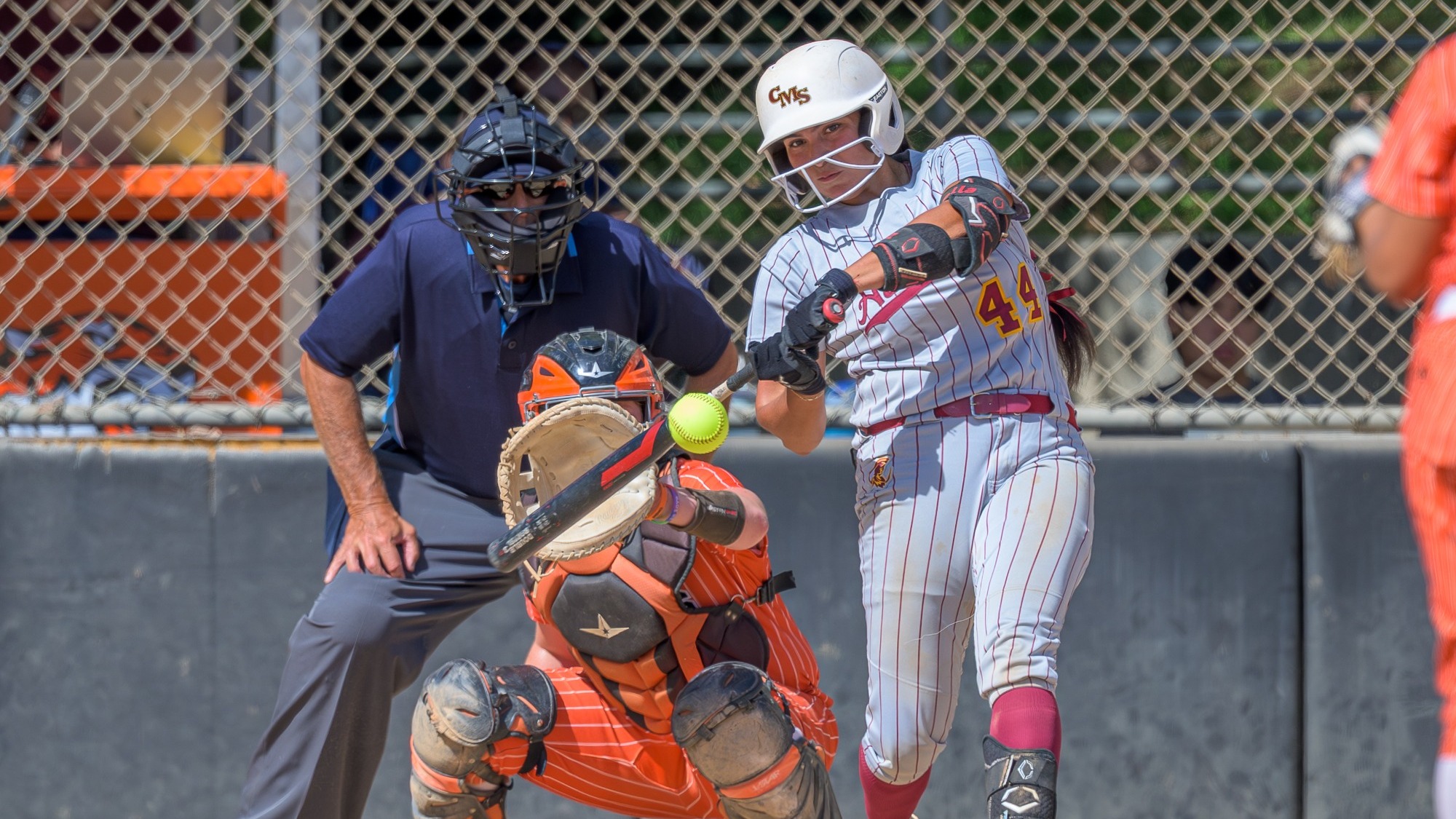 Annabella Ramirez hitting