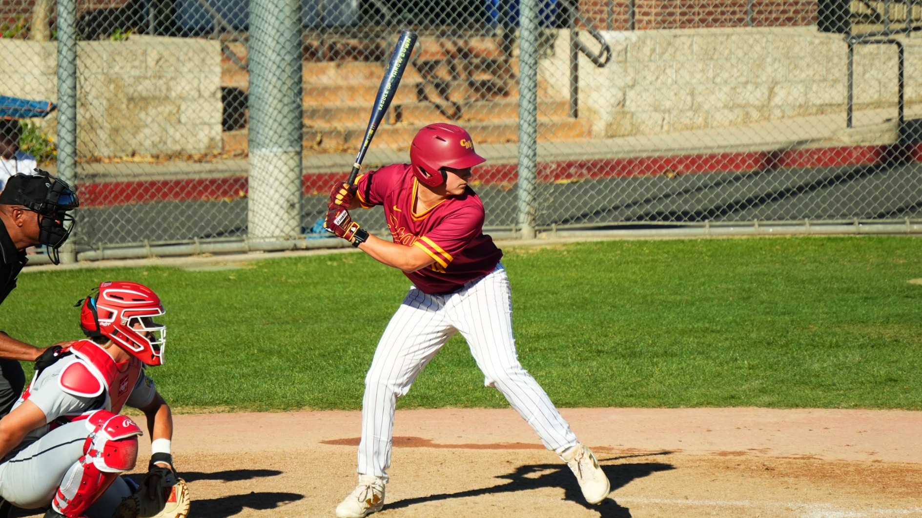 Keegan Cabrera batting