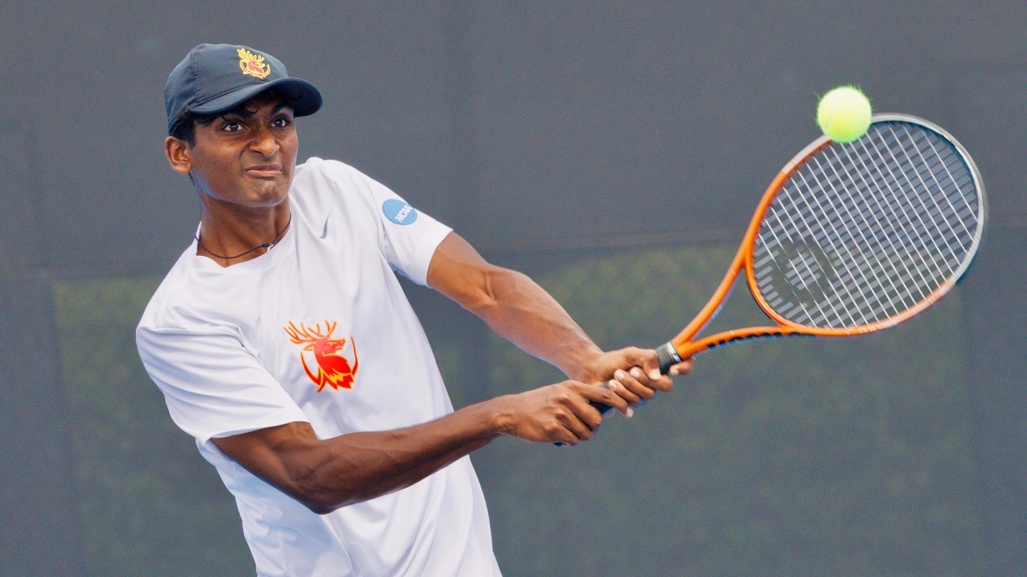 Advik Mareedu backhand