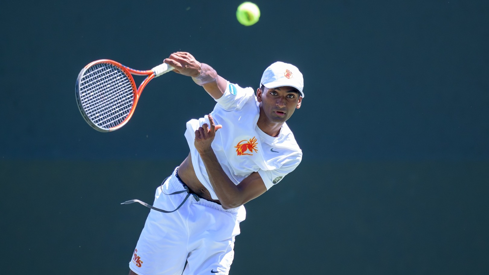 Advik Mareedu serve