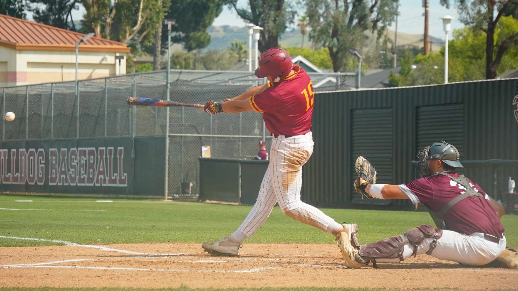 Alex Henderson hitting