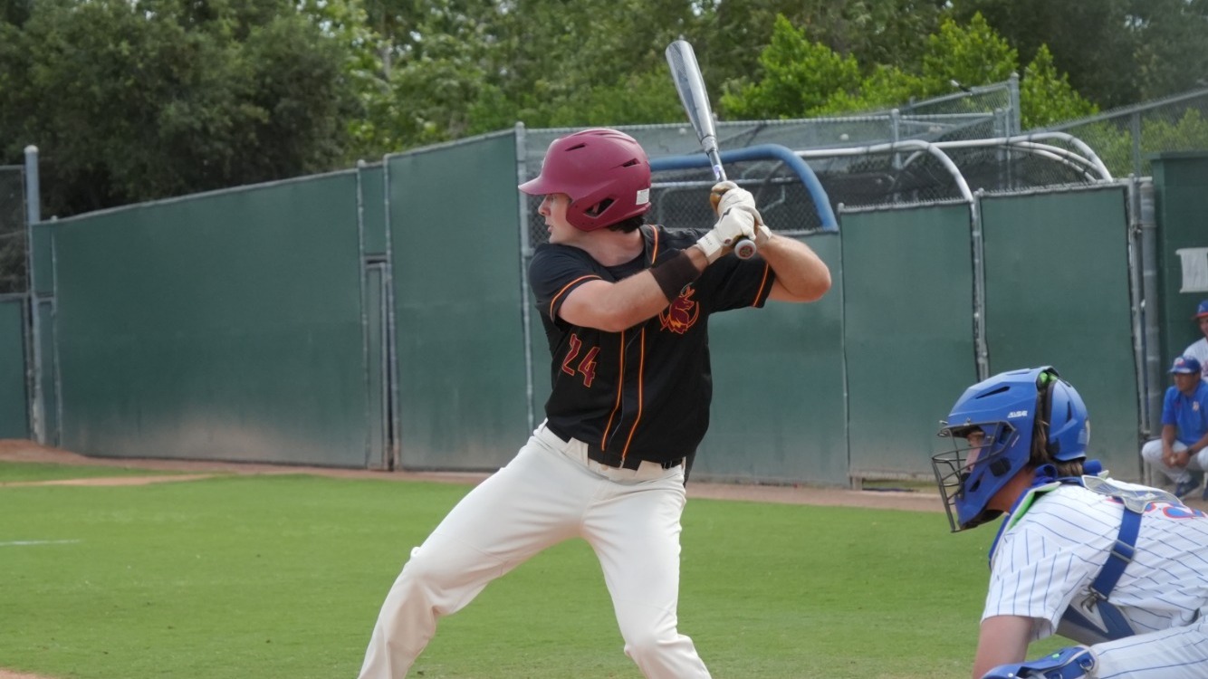 Bryce Didrickson hitting