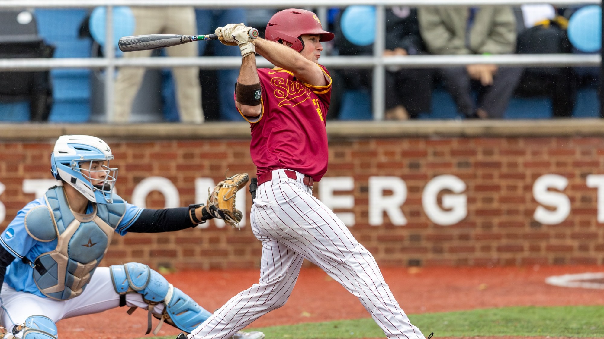 Bryce Didrickson hitting