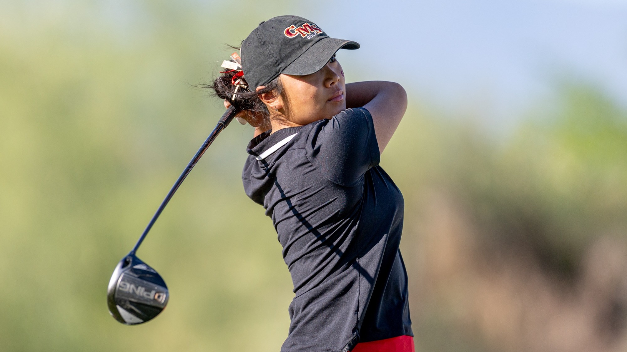 Christine Yu tee shot